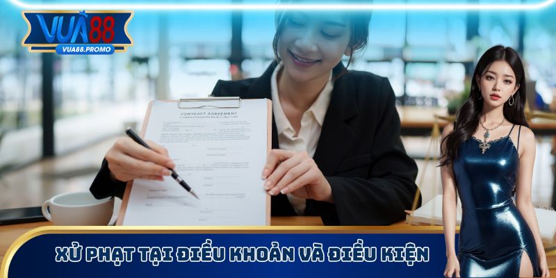 Xử phạt tại điều khoản và điều kiện