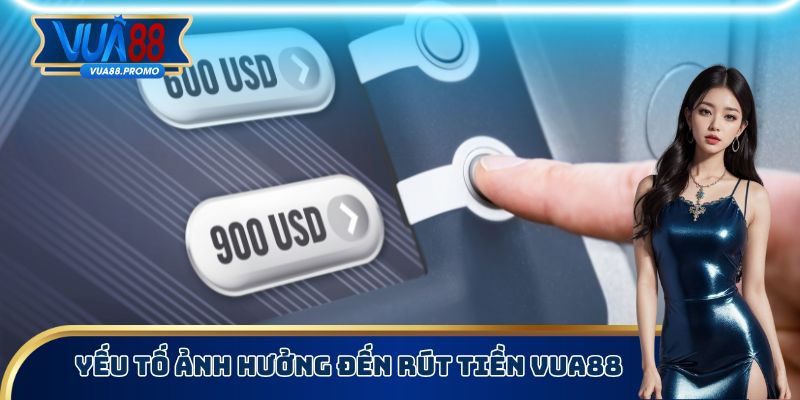 Yếu tố ảnh hưởng đến rút tiền Vua88